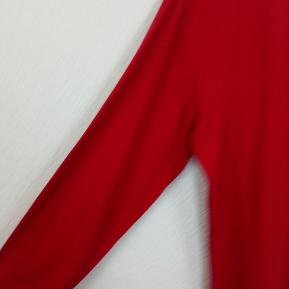 SPYDER Women's Red Quarter Zip Cotton Pullover 14 - Picture 5 of 12